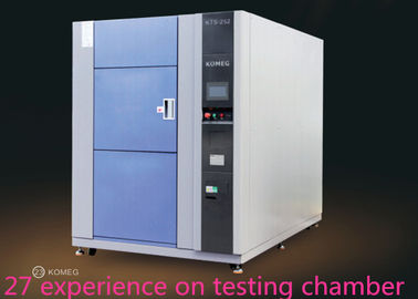 3 Zones High Low Ambient Temp Thermal Shock Test Chamber  For Metal